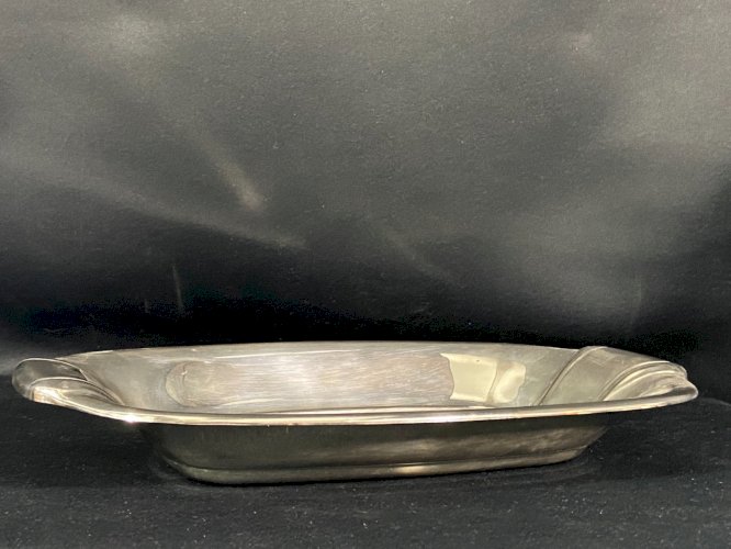 Corbeille à pain en métal de style Vintage 1950