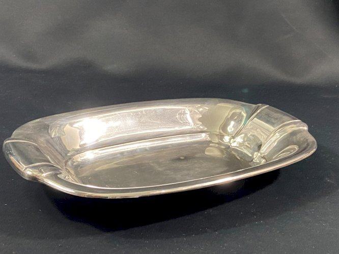 Corbeille à pain en métal de style Vintage 1950