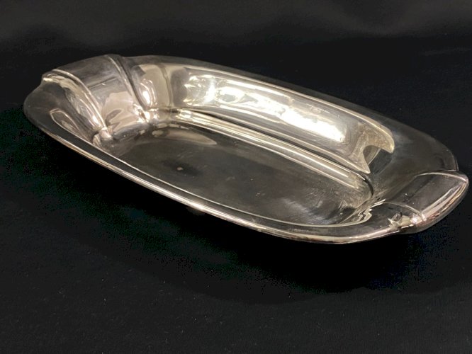 Corbeille à pain en métal de style Vintage 1950