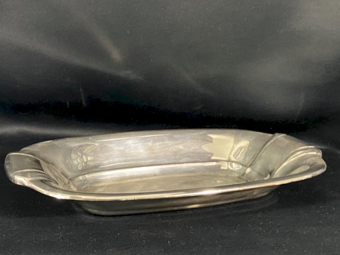 Corbeille à pain en métal de style Vintage 1950