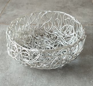 Alessi "Blow Up" designed basket by Fratelli Campana signed