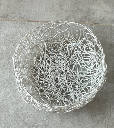 Corbeille coupe design Alessi "Blow Up" Fratelli Campana signée