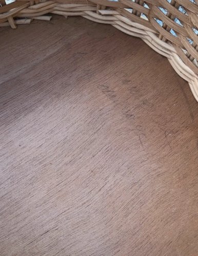 Corbeille/panier  rétro vintage en osier