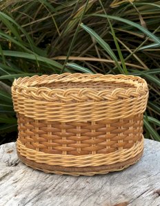 Corbeille/panier  vintage en osier