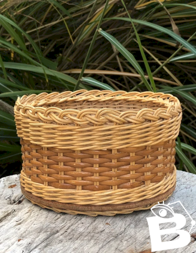 Corbeille/panier  vintage en osier