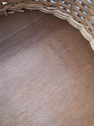 Corbeille/panier  vintage en osier