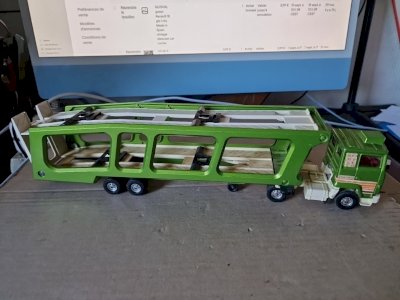 Corgi major.Ford truck  transport autos