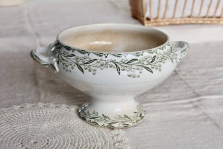 Corps de soupière ancien terre de fer Saint-Amand et Hamage Nord – Modèle M