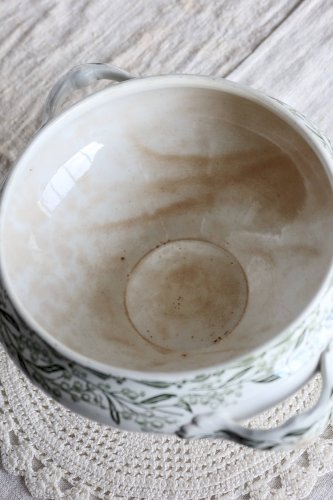 Corps de soupière ancien terre de fer Saint-Amand et Hamage Nord – Modèle M