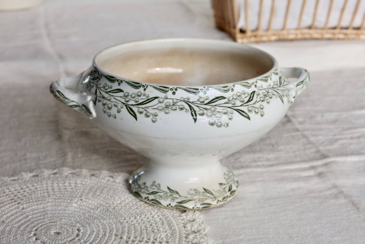 Corps de soupière ancien terre de fer Saint-Amand et Hamage Nord – Modèle M