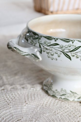 Corps de soupière ancien terre de fer Saint-Amand et Hamage Nord – Modèle M