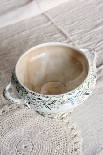 Corps de soupière ancien terre de fer Saint-Amand et Hamage Nord – Modèle M