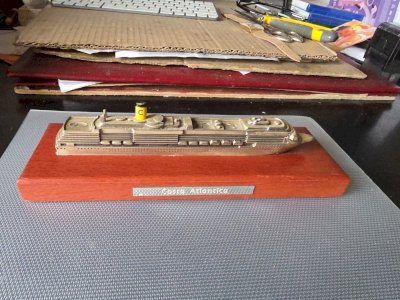 Costa Atlantica - Miniature / Model Ship / Metal Cruise Liner