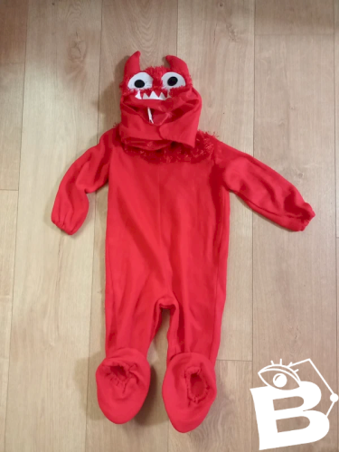 costume petit diable enfant 12-24mois Abalan tres bon etat