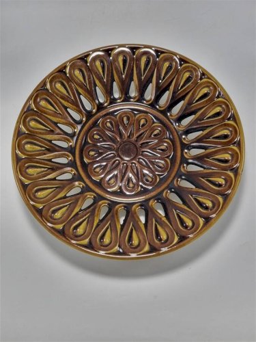 Coupe à fruits en barbotine