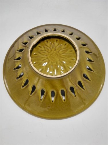 Coupe à fruits en barbotine