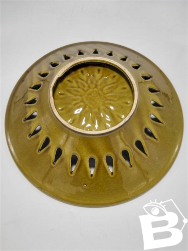 Coupe à fruits en barbotine