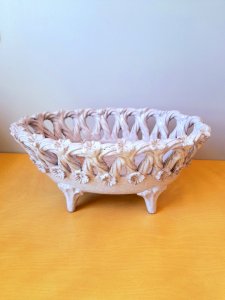 Italian ceramic fruit bowl