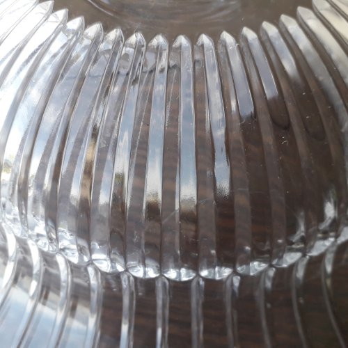Coupe à fruits en verre