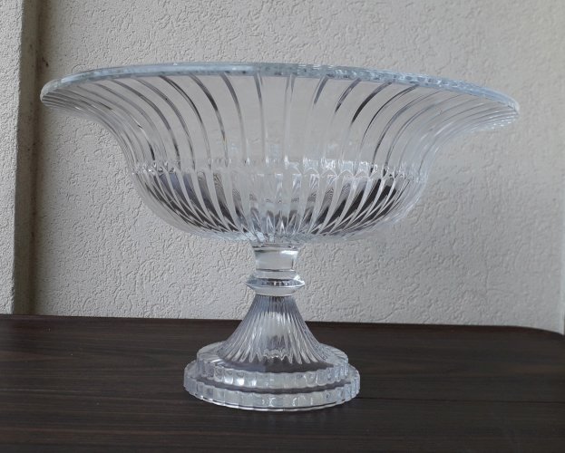 Coupe à fruits en verre