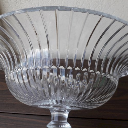Coupe à fruits en verre