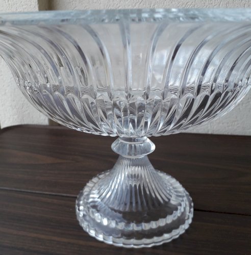 Coupe à fruits en verre