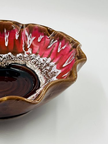 Coupe à Fruits Vallauris Écume de Mer 1960