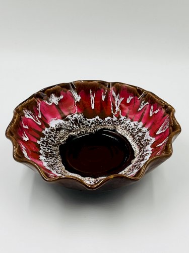 Coupe à Fruits Vallauris Écume de Mer 1960