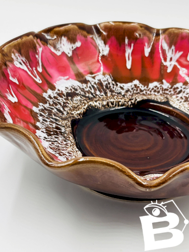 Coupe à Fruits Vallauris Écume de Mer 1960