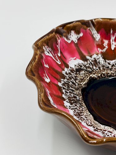 Coupe à Fruits Vallauris Écume de Mer 1960