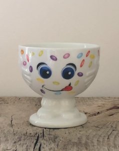 Coupe à glace ou à Smarties rétro vintage Nestlé