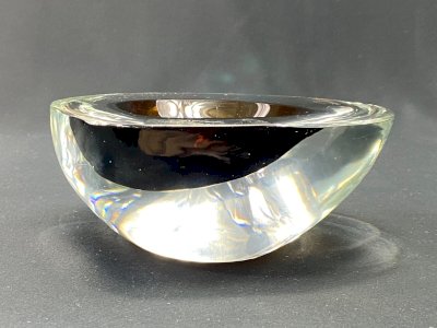 Coupe  design 1965-1975 en verre Antonio da Ros pour Cenedese Murano Venise