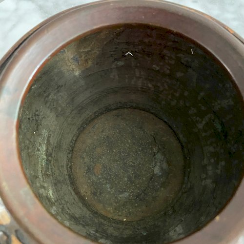 Coupe en bronze rehaussée de dorure Vietnam XXe M3319