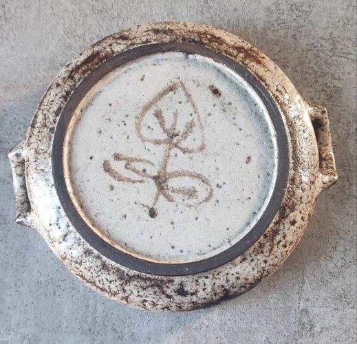 Coupe en céramique Gustave Reynaud atelier Le Mûrier Vallauris