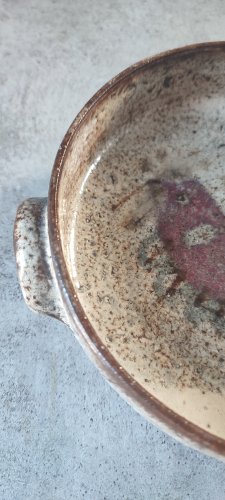 Coupe en céramique Gustave Reynaud atelier Le Mûrier Vallauris