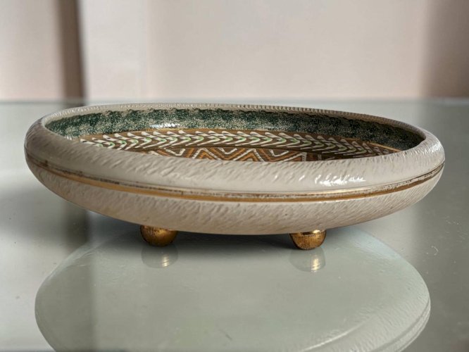Coupe en céramique — Jacques Breugnot, 1950s
