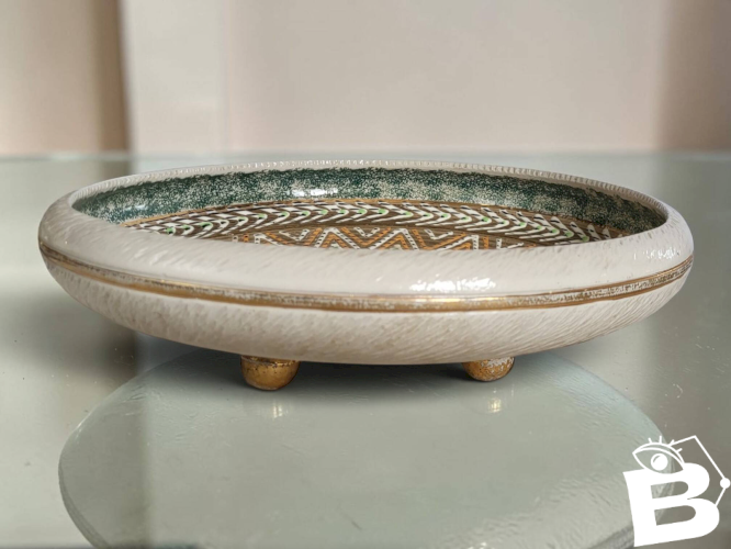 Coupe en céramique — Jacques Breugnot, 1950s