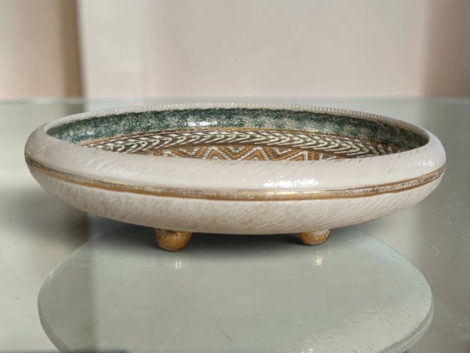 Coupe en céramique — Jacques Breugnot, 1950s