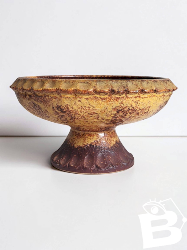 Coupe en céramique Ouest allemande 1970s