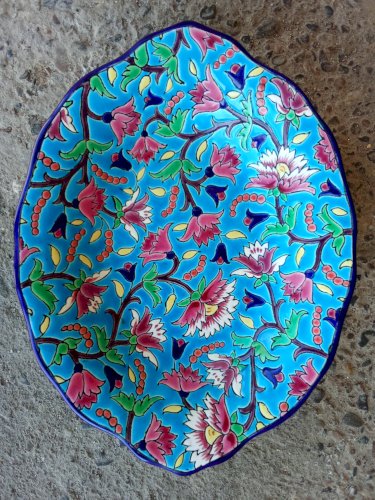 Coupe en émaux de Longwy 