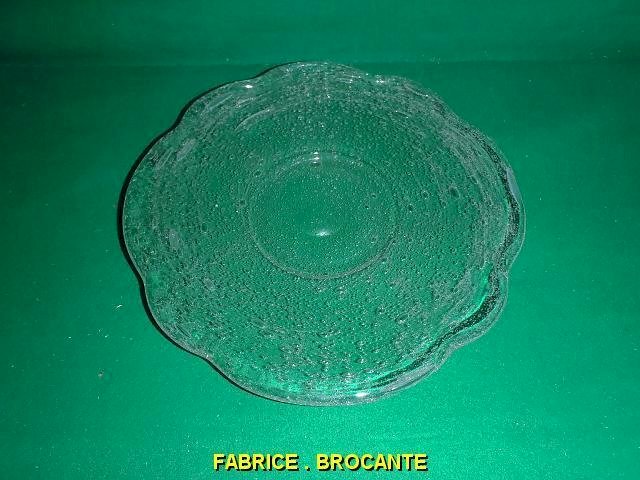 COUPE EN VERRE BULLE SCHEIDER N° 1