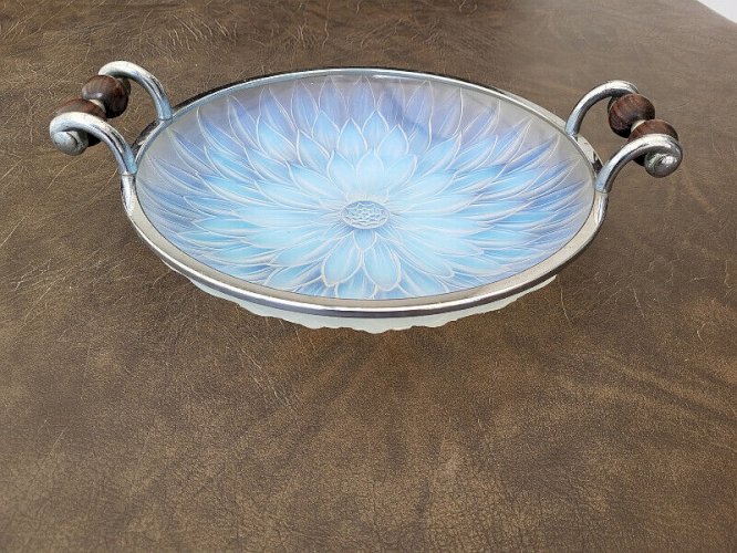COUPE EN VERRE OPALESCENT ETLING FRANCE 145 N° 16