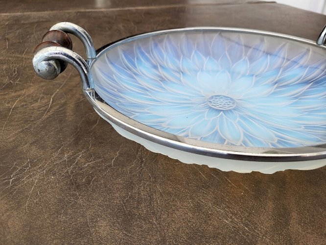 COUPE EN VERRE OPALESCENT ETLING FRANCE 145 N° 16