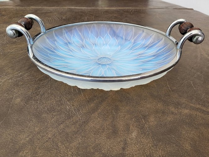 COUPE EN VERRE OPALESCENT ETLING FRANCE 145 N° 16