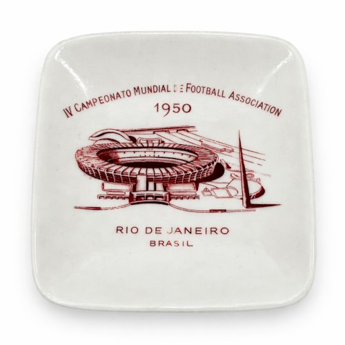 Coupe Monde 1950 Rio coupe Brach Maracana football vintage rare Brésil Uruguay