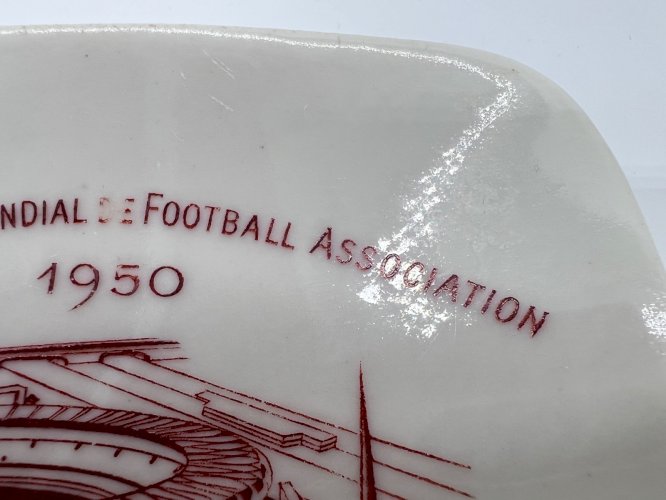 Coupe Monde 1950 Rio coupe Brach Maracana football vintage rare Brésil Uruguay