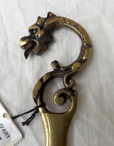 Coupe papier bronze