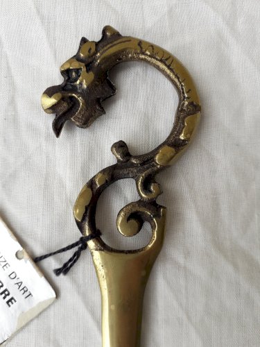 Coupe papier bronze