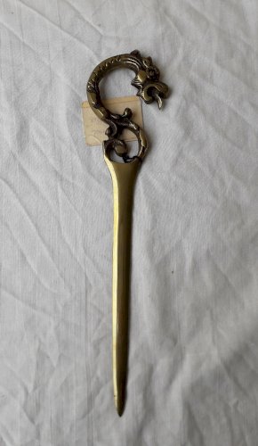 Coupe papier bronze