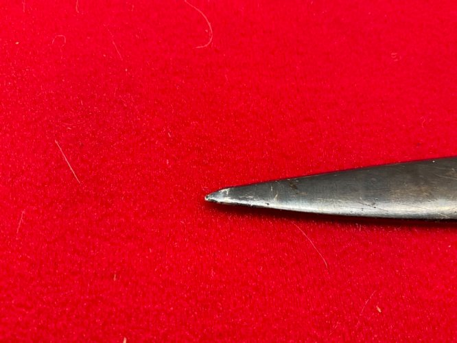 coupe papier en bronze argenté animalier cheval . R. Derosa .